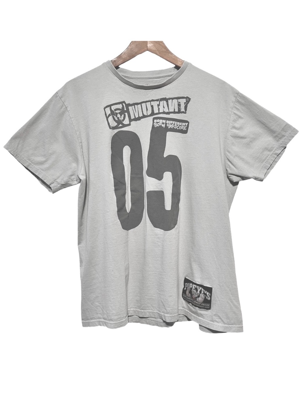 POPEYE’S GEAR Mutant 05 Hardcore Gymcore Grunge Streetwear Tee L
